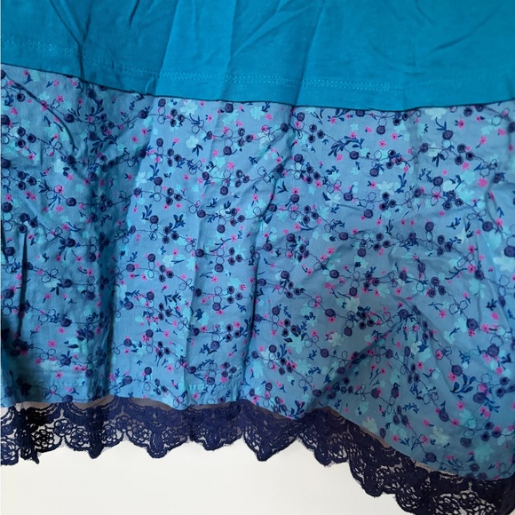 LOGO by Lori Goldstein Vibrant Blue Top - Picture 3 of 4